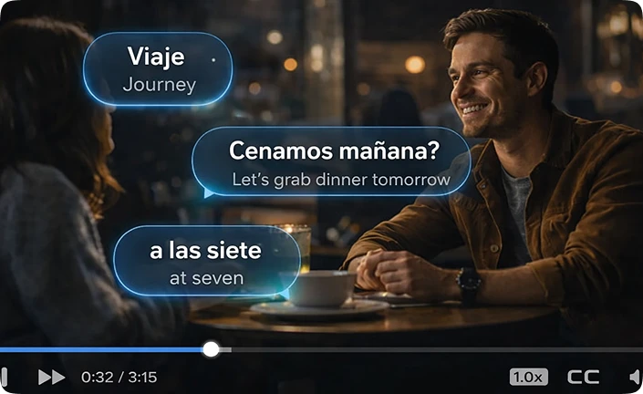 Bubbles technology video player