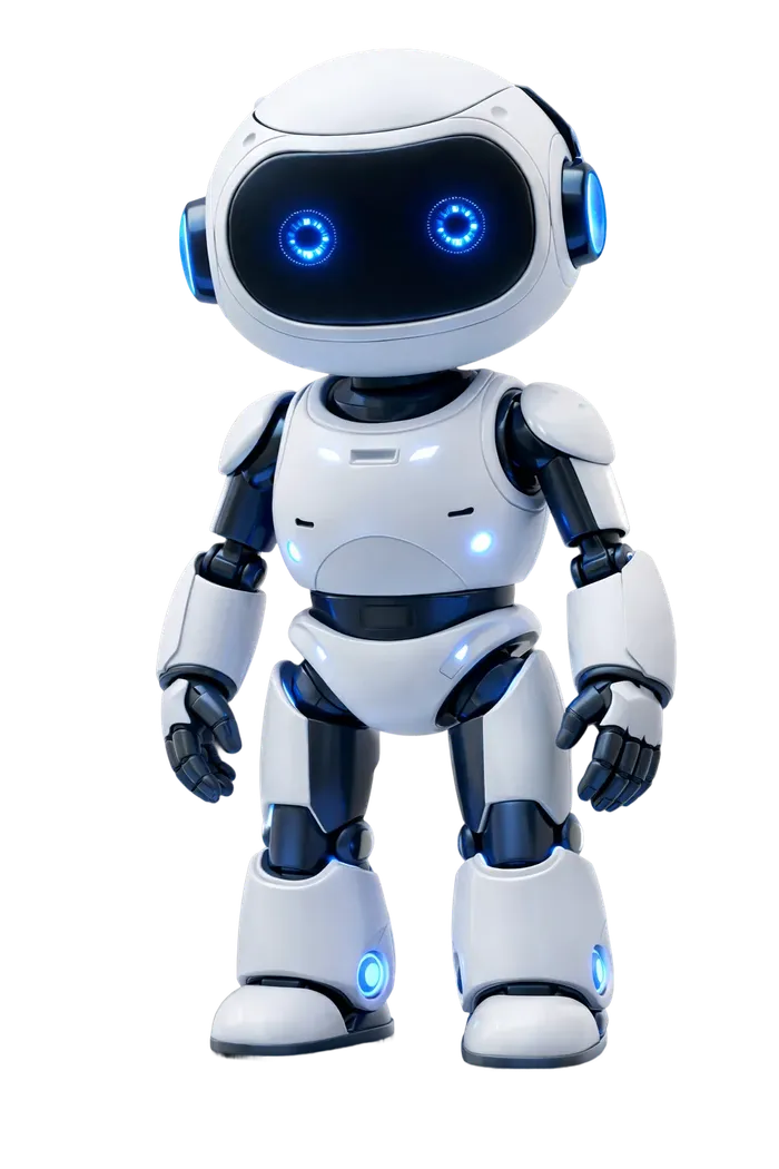 Sublish robot mascot