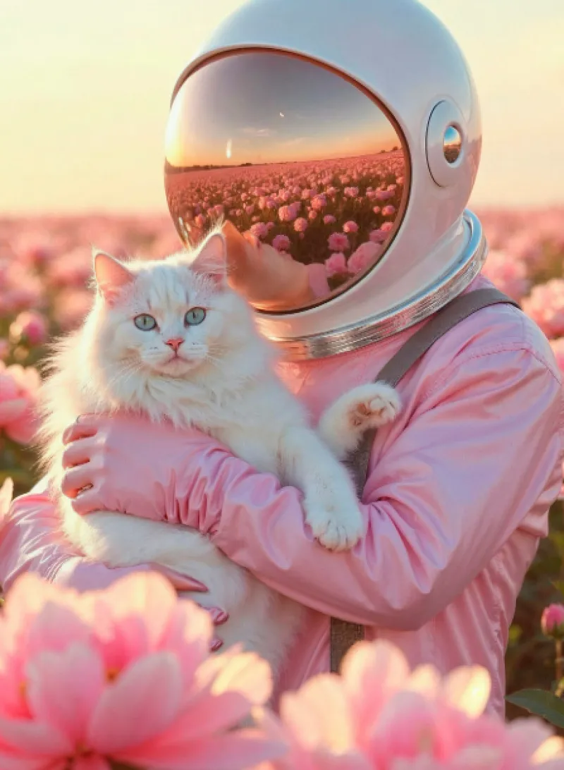 Astronaut cat